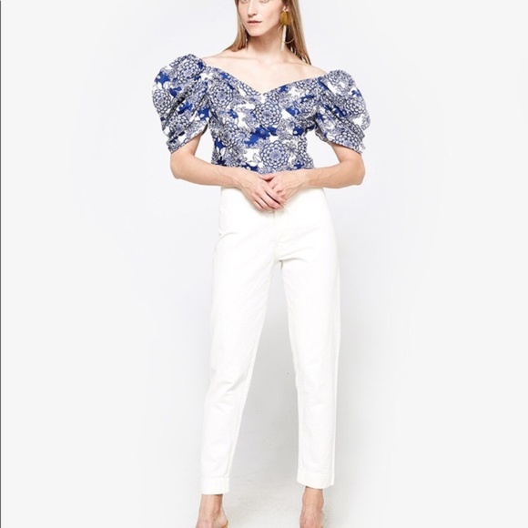 FARROW BRAND puff sleeve cotton shirt - Picture 3 of 7